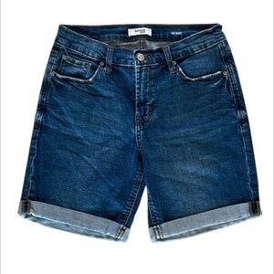 Kensie Jeans THE SHORT size 27 rolled cuff jean shorts